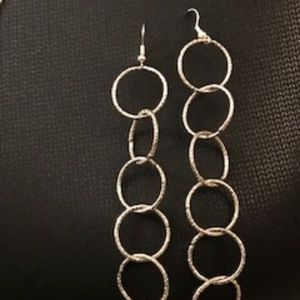 5/$20 Silver Chain Link Earrings